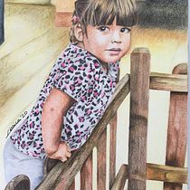 Mi Proyecto del curso:  Retrato realista con lápices de colores. Portrait Drawing project by Yess - 05.11.2020