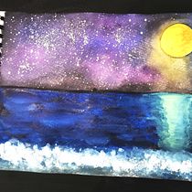 Mi Proyecto del curso: Técnicas modernas de acuarela. Un progetto di Creatività e Pittura ad acquerello di Stephanie Arana - 12.05.2020