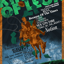 Mi Proyecto del curso: Ilustración para music lovers - KINGS OF LEON. Poster Design, Graphic Design, and Digital Illustration project by jbolivarp - 05.12.2020