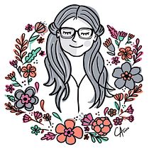 Mi Proyecto del curso: Retrato ilustrado con elementos botánicos. Ilustração digital projeto de Carla Acosta - 11.05.2020