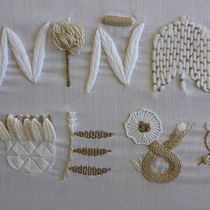Mi Proyecto del curso: Introducción al bordado en relieve. Un projet de Broderie de Suzana Matos - 17.05.2020