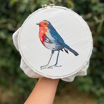 Vuela vuela pajarito . Embroider project by Maria Falla - 05.12.2020
