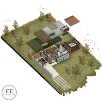 Mi Proyecto del curso: Ilustración digital de proyectos arquitectónicos. 3D, Architecture, Architectural Illustration, Photograph, and Post-production project by Julieta Bohl - 05.11.2020
