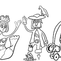 My project in Retro Character Design for Animation course. Projekt z dziedziny Projektowanie postaci i Design użytkownika taikovacs1 - 13.05.2020