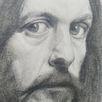 Mi Proyecto del curso: Retrato realista con lápiz de grafito. Desenho, Desenho a lápis, Desenho de retrato, e Desenho realista projeto de Alejandro Bartolomé - 12.05.2020