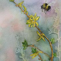 My project in Negative Watercolor Painting for Botanical Illustration course Ein Projekt aus dem Bereich Botanische Illustration und Aquarellmalerei von Mia Zetterqvist - 13.05.2020