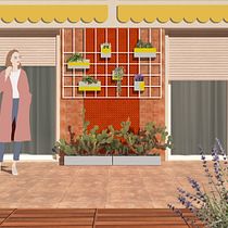 Mi Proyecto del curso: Iniciación al diseño de interiores. Een project van Architectuur, Collage,  Ontwerp, Interieurontwerp y  Architecturale illustratie van Kari Koch - 13.05.2020