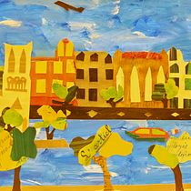 "Sueños en París" . Collage, Creativit, Traditional illustration, and Children's Illustration project by Hugo del Barrio - 05.13.2020