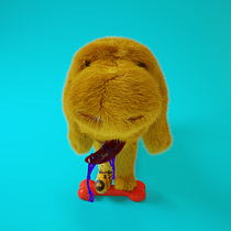 Amarillo, gelatina geométrica.. Un proyecto de Animación de personajes de Juan Méndez - 13.05.2020