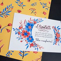 Mi Proyecto del curso: Técnicas aplicadas de ilustración en acuarela. Un progetto di Scrittura, H, lettering, Illustrazione botanica e Pittura ad acquerello di Karla Medina - 13.05.2020