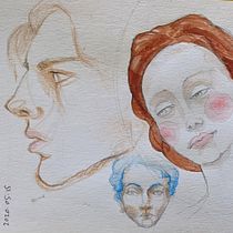 Illustration Techniques to Unlock your Creativity course. Traditional illustration project by Laryssa Spolsky - 05.22.2020