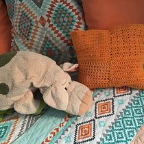 Mi Proyecto del curso: Técnicas básicas de knitting y crochet. Street Art, Embroider, Calligraph, Decoration, Jewelr, Design, Lettering, Macramé, and Fiber Arts project by Patricia Vazquez - 05.14.2020