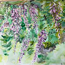 My project in Modern Watercolor Techniques course. Un progetto di Creatività e Pittura ad acquerello di Suzannah Ford - 12.05.2020