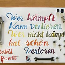Mi Proyecto del curso: Caligrafía itálica con brush pen Ein Projekt aus dem Bereich  von Ferran Amores - 14.05.2020