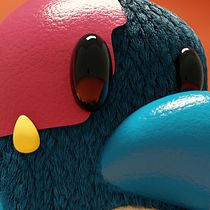 Mi personaje con pelo. Un proyecto de 3D de Simon Sanchez plazas - 14.05.2020