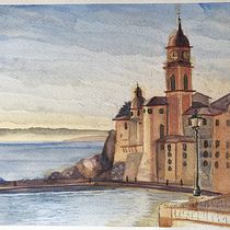 Mi Proyecto del curso: Dibujo arquitectónico con acuarela y tinta. Architectural Illustration project by Antonio Quiroz - 05.14.2020