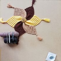 handmade crochet for table covers. Een project van Craft van Serin El makari - 14.05.2020