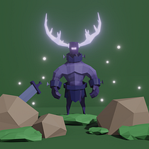 Mi Proyecto del curso: Modelado de personajes low poly para videojuegos  Ein Projekt aus dem Bereich 3D von Stefy Spangenberg - 15.05.2020