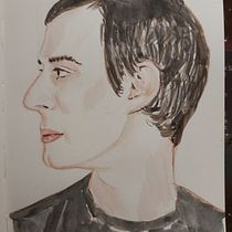 Mi Proyecto del curso: Cuaderno de retratos en acuarela. Portrait Drawing project by Araceli Rivadulla - 05.15.2020