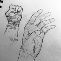 Mi Proyecto del curso: Dibujo anatómico para principiantes Ein Projekt aus dem Bereich Bildende Künste, Skizzenentwurf und Zeichnung von Alejandra Arias Martinez - 15.05.2020