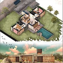 Mi Proyecto del curso: Ilustración digital de proyectos arquitectónicos. Architectural Illustration project by claudiamargara - 05.15.2020