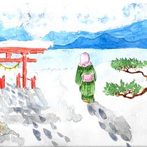 My project in Watercolor Illustration with Japanese Influence course. Un proyecto de Pintura a la acuarela de shoosya - 16.05.2020