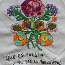 Mi Proyecto del curso: Técnica de bordado con paso atrás. Bordado projeto de Nadia Mah - 16.05.2020