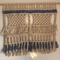 Mi Proyecto del curso: Introducción al macramé: creación de un tapiz decorativo Ein Projekt aus dem Bereich Makramee von Maria Jose Gutierrez - 16.05.2020