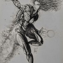 Mi Proyecto del curso: Diseño de personajes femeninos para cómics. Comic project by Israel Zúñiga Palacios - 05.17.2020