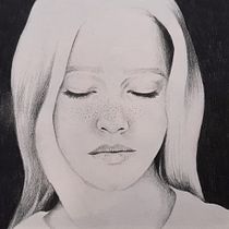 Mi Proyecto del curso: Retrato creativo en claroscuro con lápiz. Un projet de Beaux Arts, Dessin et Illustration traditionnelle de Francesca Mazzacane - 17.05.2020
