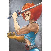 Lion-O. Ilustração tradicional projeto de Juan Arciniega Guedez - 17.05.2020