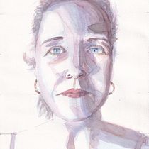 My project in Artistic Portrait with Watercolors course. Set Design project by atelier_6 - 05.17.2020