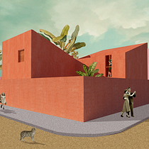 Mi Proyecto del curso. Un projet de Architecture, Architecture numérique, Collage et Illustration numérique de Oscar Godoy - 31.05.2020