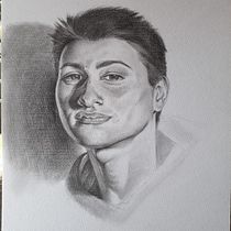 Mi Proyecto del curso: Retrato realista con lápiz de grafito. Desenho de retrato projeto de Eugenio Porta - 18.05.2020