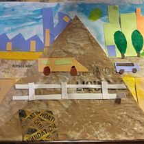 Mi Proyecto del curso: Búsqueda y encuentro en la ciudad. gloriac2010@gmail. Traditional illustration, Collage, Paper Craft, Children's Illustration, Creating with Kids, and Narrative project by Gloria Candioti - 11.23.2020