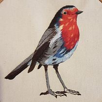 Mi Proyecto del curso: Pintar con hilo: técnicas de ilustración textil. Bordado projeto de Ana María Herrera Yervis - 19.05.2020