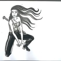 Mi Proyecto del curso: Diseño de personajes femeninos para cómics. Sketching project by Juliana Martínez - 06.01.2020