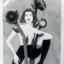 My project in Introduction to Illustration with India Ink course. Ilustração tradicional projeto de Candace Westby - 19.05.2020