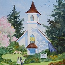 My project in Urban Landscapes in Watercolor course. Un projet de Aquarelle de Marie Wise - 18.05.2020