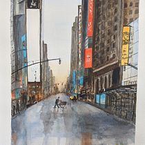 My project in Urban Landscapes in Watercolor course. Un projet de Illustration traditionnelle , et Aquarelle de laurence_quervel - 19.05.2020
