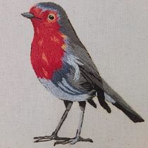 Mi Proyecto del curso: Pintar con hilo: técnicas de ilustración textil. Bordado projeto de Camila Mena - 20.05.2020
