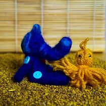 Mi Proyecto del curso: Needle felting: creación de personajes con lana y aguja. Artesanato projeto de Laia Medina Heras - 15.06.2020