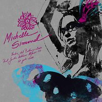 Cartel Michelle Simonal: Ilustración para music lovers. Traditional illustration project by Ina Georgescu - 05.19.2020