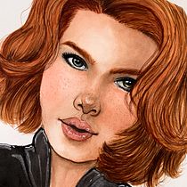 Meu projeto do curso: Retrato ilustrado em aquarela. Projekt z dziedziny  Sztuki piękne użytkownika Anna Lídia Teixeira - 26.01.2021