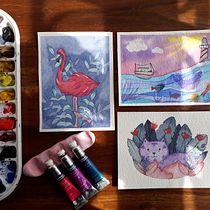 Mi Proyecto del curso: Técnicas modernas de acuarela. Universo Floral. Un progetto di Illustrazione tradizionale, Belle arti, Pittura e Pittura ad acquerello di Adriana Salgado - 18.05.2020