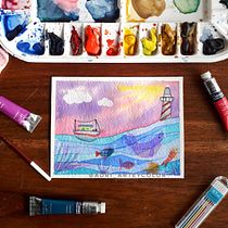 Mi Proyecto del curso: Creación de paletas de color con acuarela. Traditional illustration, Fine Arts, Painting, Watercolor Painting, and Color Theor project by Adriana Salgado - 05.17.2020