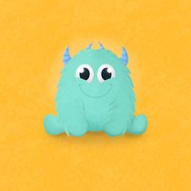 #Monster | Ilustración digital con Procreate. Traditional illustration, and Digital Illustration project by Micaela Bellati - 05.20.2020