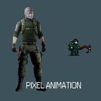 Mi Proyecto del curso: Animación de personajes en pixel art para videojuegos  Ein Projekt aus dem Bereich 2-D-Animation und Pixel Art von Alfredo Gallardo Mosqueda - 21.05.2020