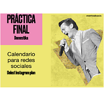 Mi Proyecto del curso: Estrategias de Instagram para desarrollo de marcas. Social Media project by Lucas Chabrera Querol - 05.26.2020