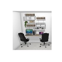 Home Office. Een project van  Interieurdecoratie e Interieurontwerp van Yasmim Uchôa - 21.05.2020